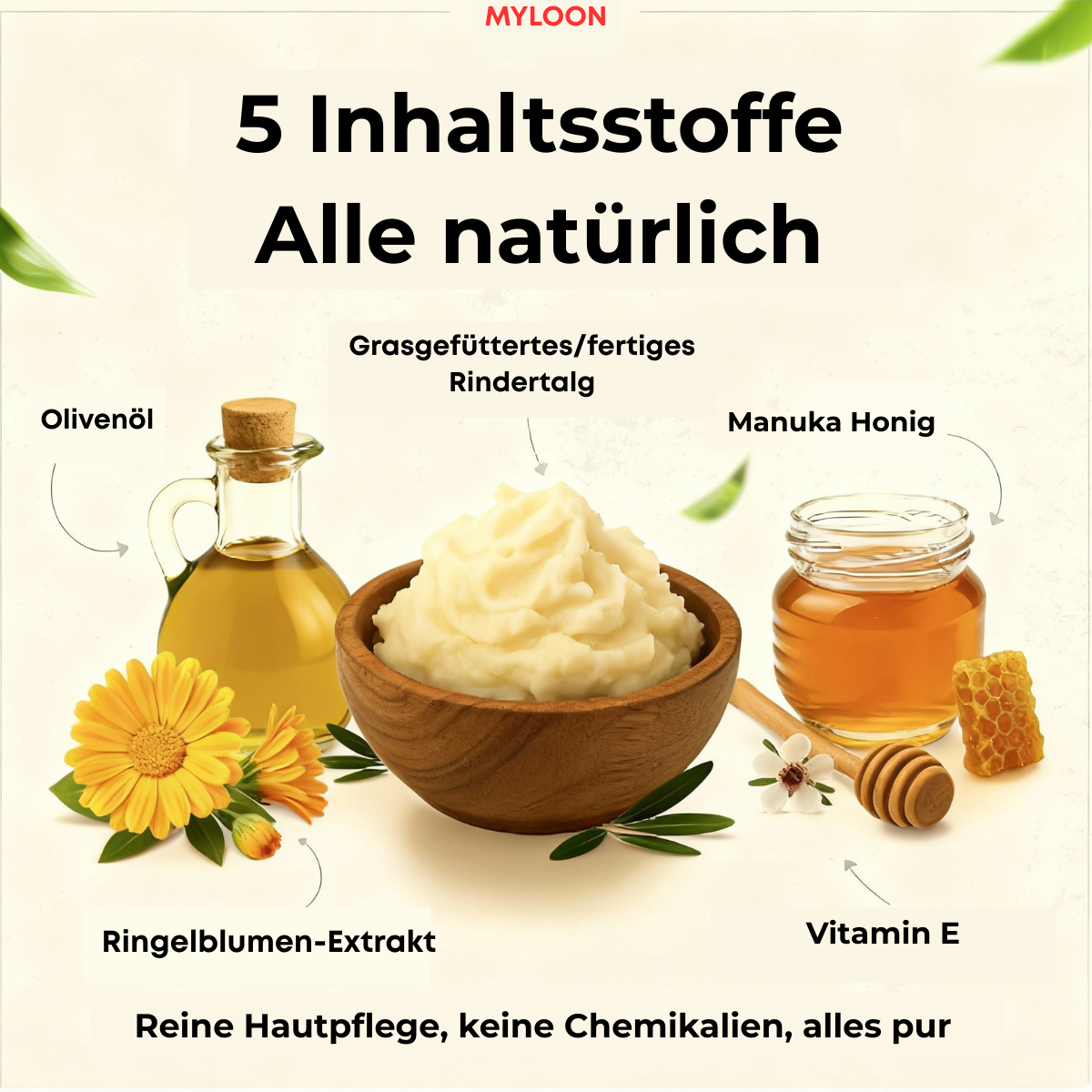 MYLOON Manuka Honig & Talg Creme