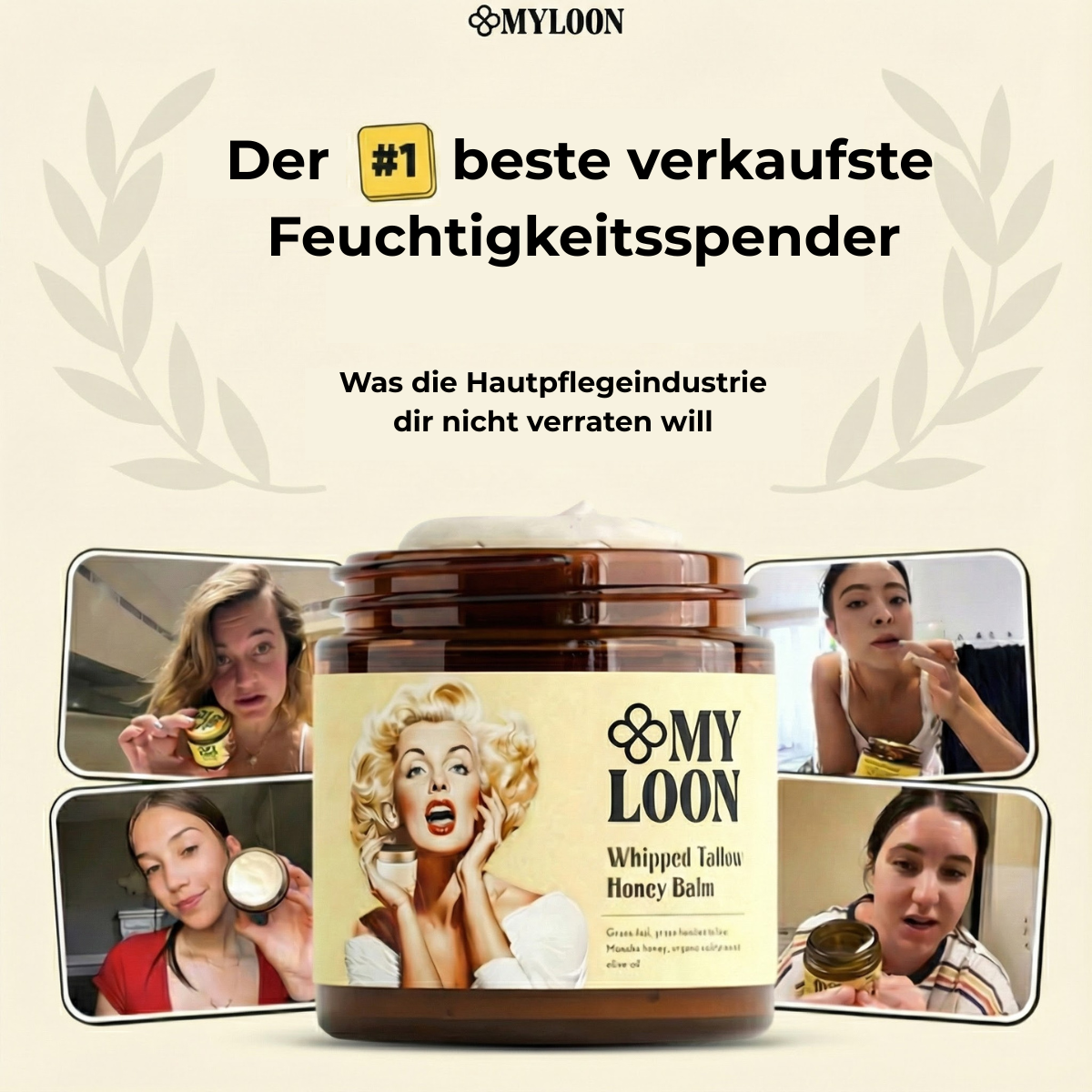 MYLOON Manuka Honig & Talg Creme